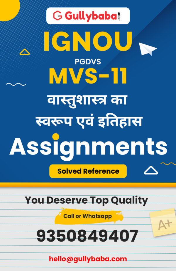 MVS-11 Assignment