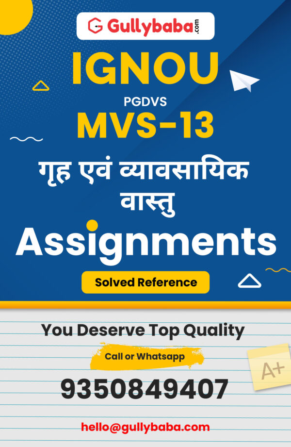 MVS-13 Assignment