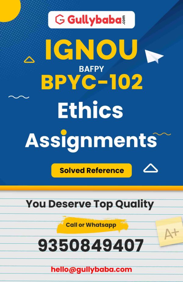 BPYC-102 Assignment