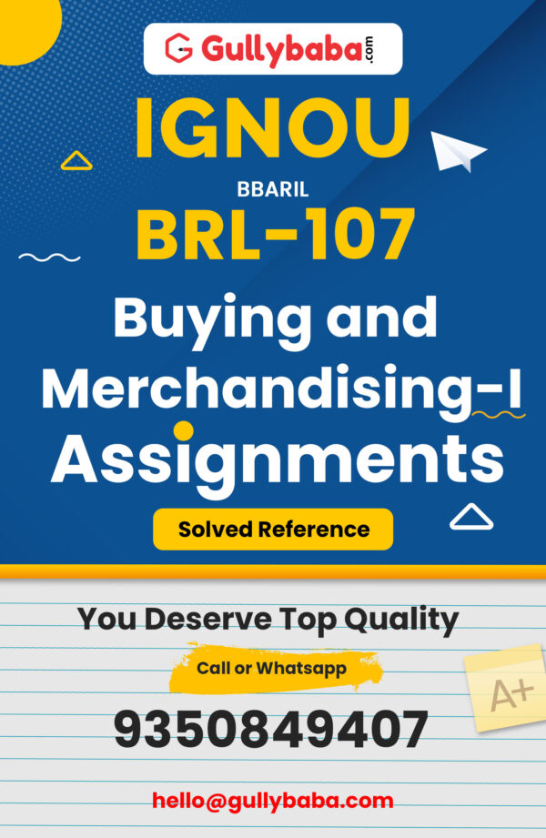 BRL-107 Assignment