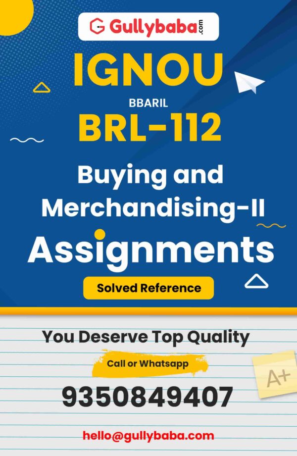 BRL-112 Assignment