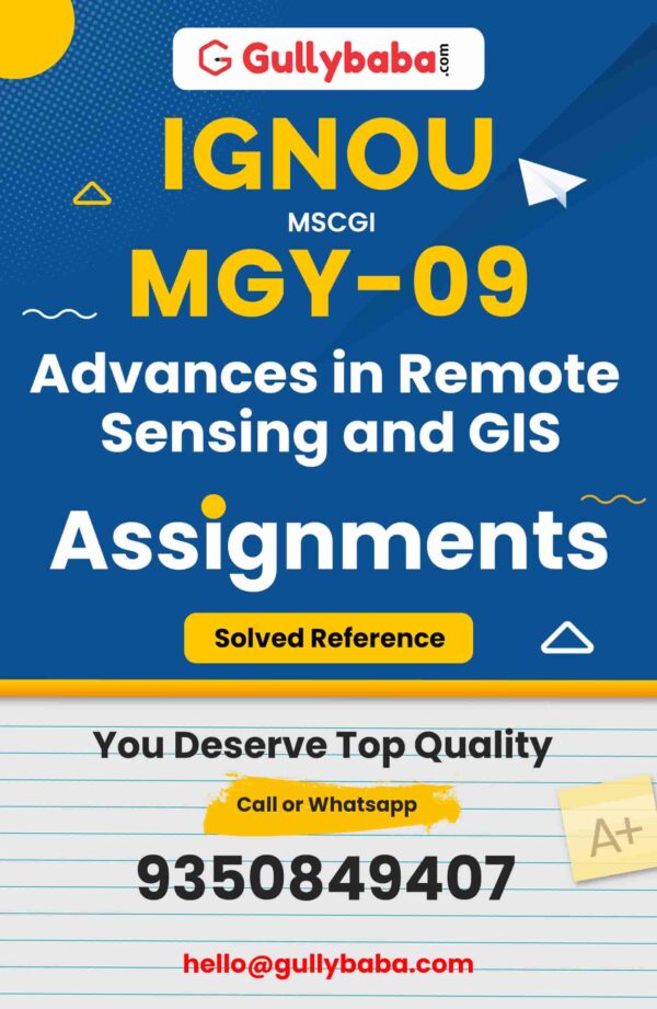 MGY-09 Assignment