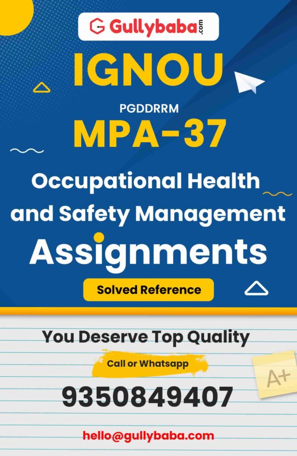 MPA-37 Assignment