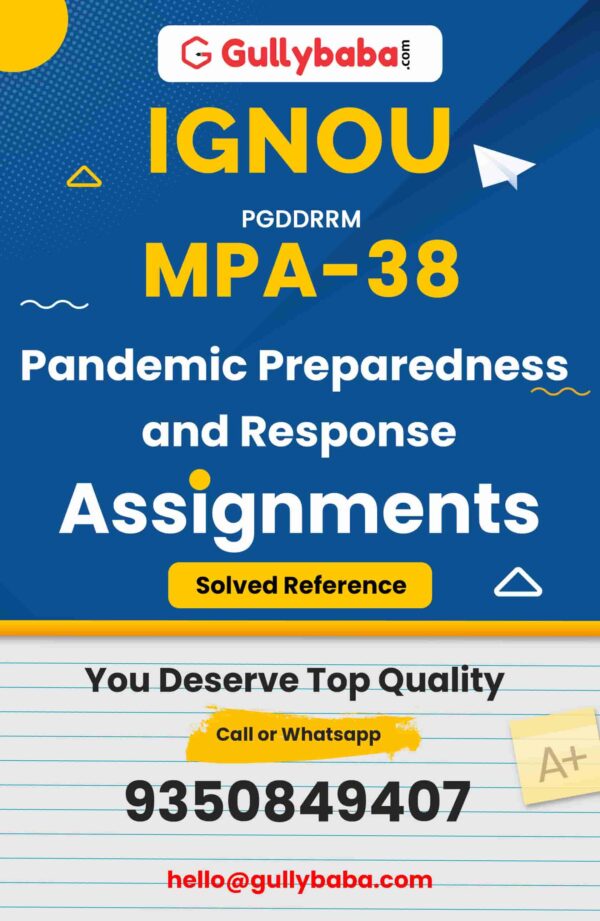 MPA-38 Assignment