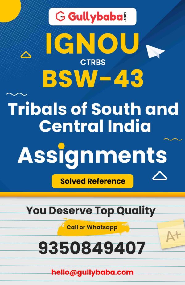 BSW-43 Assignment