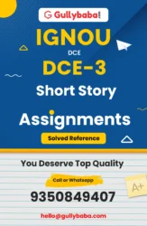 DCE-3 Short Story