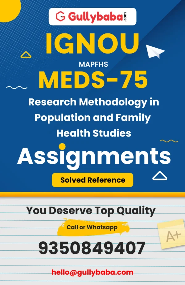 Research Methodology in Population and Family Health Studies