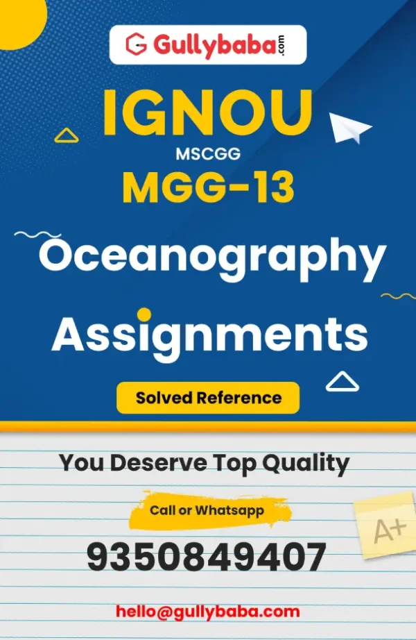 Oceanography