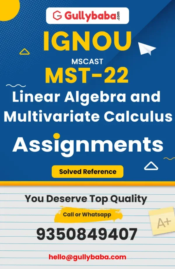 Linear Algebra and Multivariate Calculus